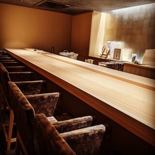 カウンター
                                          1名×6