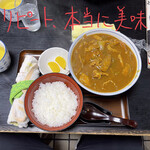 きよひら - カツカレーうどん 950円
            ライス[小] 180円