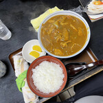 きよひら - カツカレーうどん 950円
            ライス[小] 180円