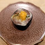 鮨 なんば - イワシの海苔巻き