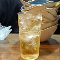 レ・ピコロ - サントリー白州のダブルのハイボール