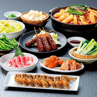 【赤から名物が一度に楽しめる】コースプラン