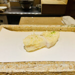 日本橋 蕎ノ字 - ☆マハタ（静岡・駿河湾）
      ◎春から夏にかけてが旬で希少な高級魚。