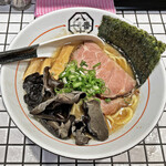 81番 - 限定の「蟹豚骨ラーメン」¥1,000