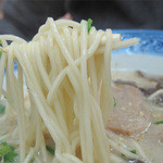 Bansui ken - カタで頼んだ麺はコシのあるカタ。
                      