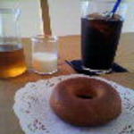 ibee - 焼きドーナツ、アイスコーヒー
