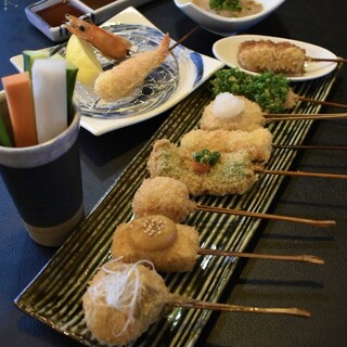 食材をこだわり抜いた当店自慢のお任せコース