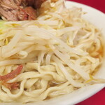 ラーメン二郎 - ヤサイ（そのまま）