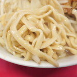ラーメン二郎 - 麺