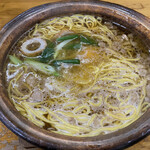 橋本食堂 - なべ焼きラーメン 並