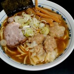 麺屋 ごとう - ワンタン麺(税込950円)