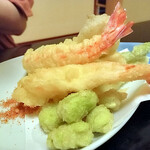 福政 - 天麩羅盛り合わせ