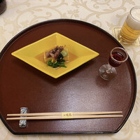 北瑞苑 - 食前酒の山桃ワインがスッキリとして美味しい♡