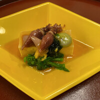 北瑞苑 - 今年初のほたるいか♡小さいけれど富山産は身が柔らかく美味しかったです。