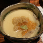 葱ぼうず - 雲丹とイクラの茶碗蒸し