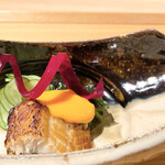 日本料理こまつ - 穴子 黄味酢