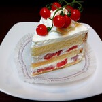 ミルティーユ - トマトショートケーキ