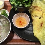 バインセオ サイゴン - 「バインセオとミニフォーのセット」