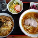 たつみ食堂 - カツ丼セット