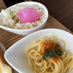 F - パスタにピラフ！