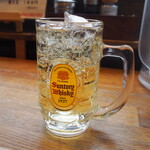 元車庫前丸宮中華そば - ハイボール