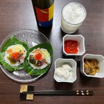 とおの屋 要 - 炭酸割りでどぶどく、いただきま〜す