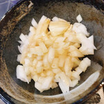 えどもんど - タマネギにちょいタレかけて