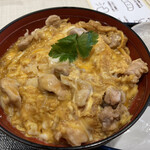 Niwatori Sanwa - 名古屋コーチン親子丼［コラーゲンスープ付］（¥1,080）