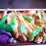 ROBATA 魚一心 - かしわ飯弁当　アップ