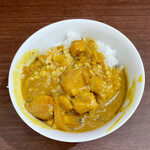 中華そば うお青 - まかないミニカレー