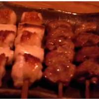 十二社通り 地鶏焼とりや - もも正肉・ネギ間