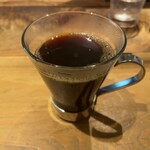 Wain Shokudou Pekorino - セットのホットコーヒー