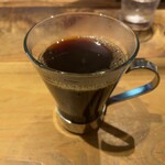 ワイン食堂ペコリーノ - セットのホットコーヒー