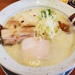 Chuukasobakazushino - 鶏白湯(こってり)塩らーめん
