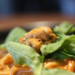 pasta家 - 生うにクリームソース(ちょっと辛め)☆