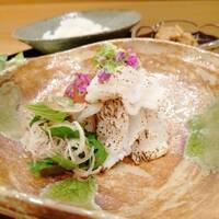 【期間限定】鱧の焼き霜と特製胡麻味噌の鱧茶漬け