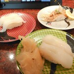 Sushi Choushimaru - スタートからイカを2種類頼んでみる。
                        この日はアオリのほうが美味