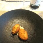 La Brianza - ミルキーな牡蠣フリットとキリッとワイン、絶妙マッチング♪