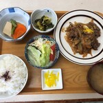 ななっこ - ある日の日替わり　焼肉定食。