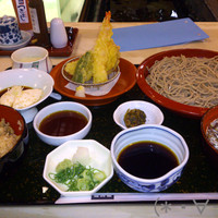 稚加榮 本店 - 蕎麦定食（1360円）
