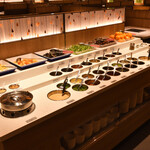 Seasoning & soft drink bar