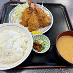 こじま食堂 - アジフライ定食　2021.05