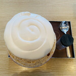 サカノウエカフェ - シナモンりんごミルクティー　1,500円