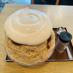 サカノウエカフェ - シナモンりんごミルクティー　1,500円