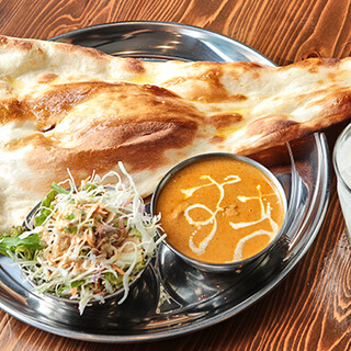 "Indian curry" fresh cream art with a choice of spiciness looks great on SNS♪