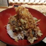 そば道 西のはなれ - 穴子天丼