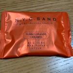 ニューヨークシティサンド - サニーオレンジキャラメル包装