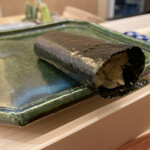 いしまる - とろ巻き
      海苔の風味がうまーべらす