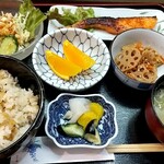 Kamameshi Furusato - 茶めしB定食 790円税込