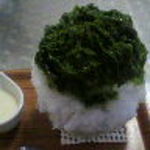 埜庵 - 抹茶金時900円*2012.10